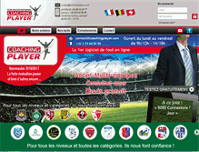 Tablet Screenshot of coachingplayer.com